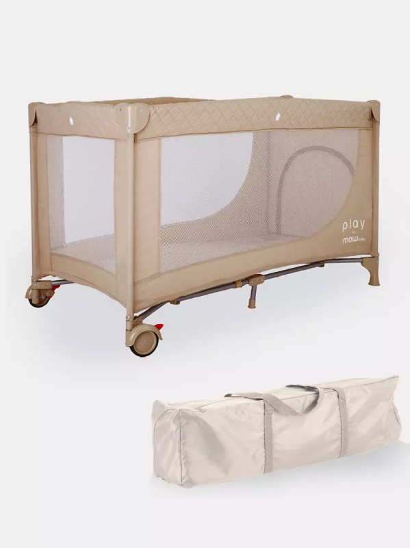 Манеж детский MOWBaby "PLAY" (BEIGE)