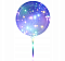 Шарик надувной с гирляндой 
